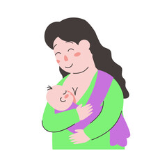 Mother Breastfeeding Her Baby