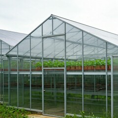 greenhouse in the garden