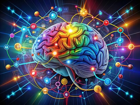 Linear vs. Lateral Thinking: Brain Diagram - Problem Solving