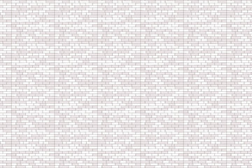 White Brick Wall Pattern Background with Classic and Rustic Design