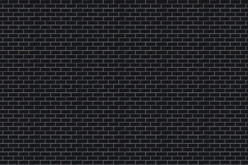 Black Brick Wall Pattern Background with Classic and Rustic Design