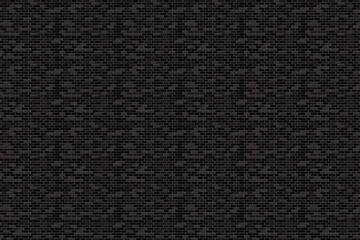Black Brick Wall Pattern Background with Classic and Rustic Design