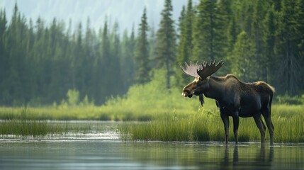 A freelance journalist from Canada documenting wildlife conservation efforts in scenic landscapes