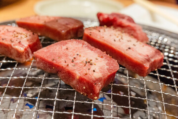 焼肉「牛タン塩」