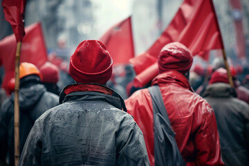 Fototapeta premium Advocacy for Night Workers: Ensuring Fair Wages and Safety