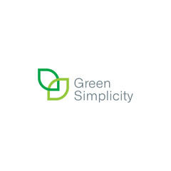 A minimalist logo reflecting natural harmony and eco-friendly simplicity.