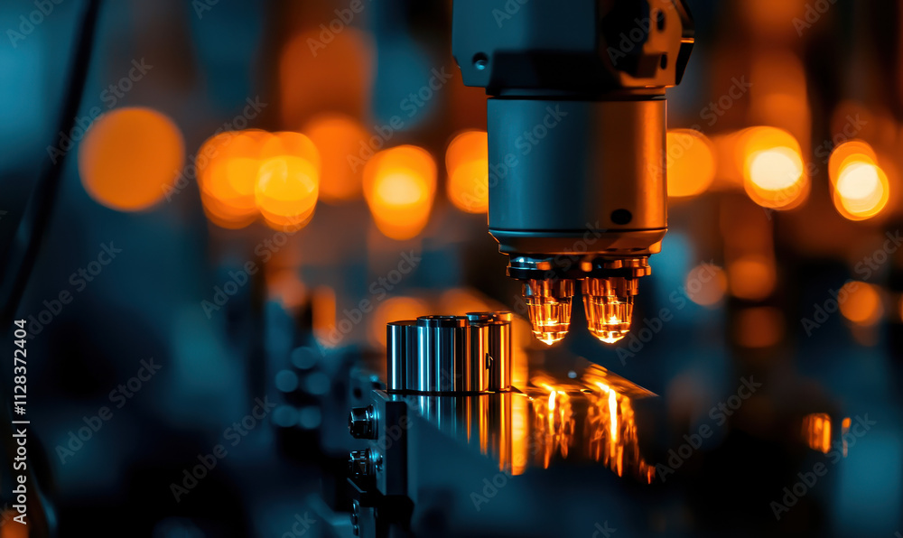 Poster advanced microscopy in modern laboratories: precision research and technological innovations illumin