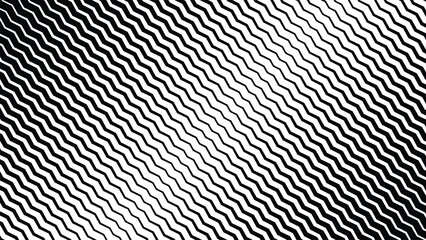 Black and white zig zag stripes line pattern abstract background for backdrop or fabric style