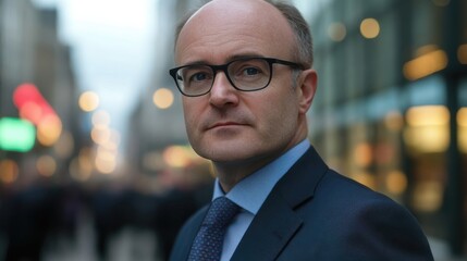 Fototapeta premium A tax lawyer from the UK defending a corporate client in a high-profile tax litigation case