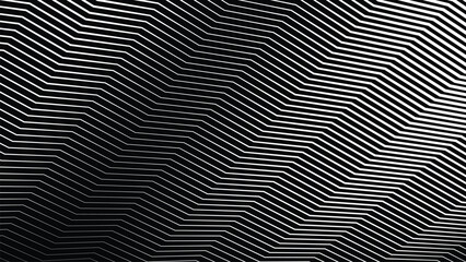 Black and white zig zag stripes line pattern abstract background for backdrop or fabric style