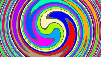 Colorful Swirling Abstract Pattern Background illustration 