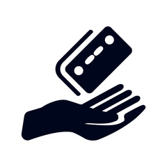 Credit card icon.