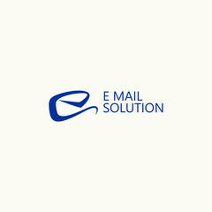 A sleek logo for email solutions, emphasizing streamlined communication and digital integration. The design highlights modern connectivity, suitable for tech-forward brands.