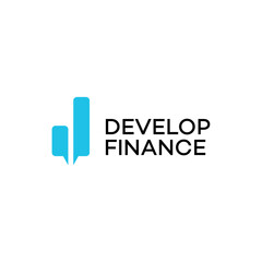 A logo reflecting progress and empowerment in financial development, designed with sleek lines and dynamic elements. This editable vector is perfect for brands seeking to represent trust, expertise, 