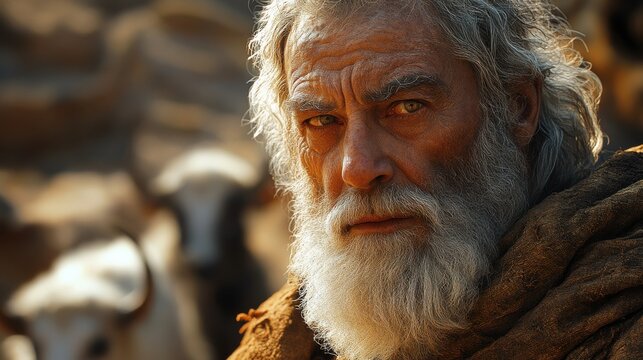 abraham tested m genesis 22 digital illustration