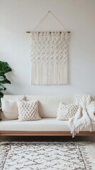 Boho Macrame Wall Hanging Decor for a Cozy Home