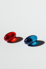 Exploring Choices and Alternatives: The Symbolic Representation of Decision-Making with Red and Blue Capsules