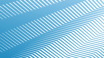 Blue zig zag abstract stripes stripes line vector background for backdrop or presentation