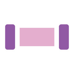 Abstract Purple and Pink Rectangular Design