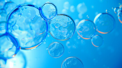 抽象的な分子の背景