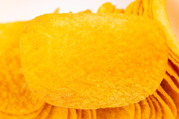 A close up of a bag of chips