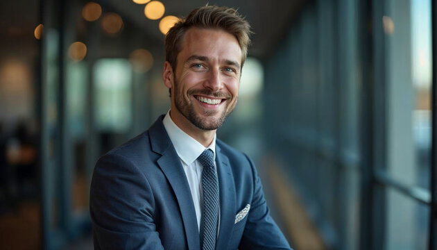 business start - businessman ready for competition