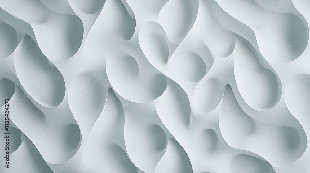 Poster dynamic abstract design digital space 3d artwork modern aesthetic close-up view innovation in digita