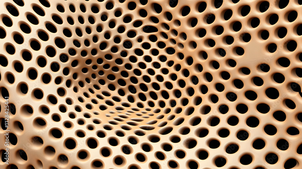 Poster dynamic abstract patterns create depth and texture in a 3d space digital art visual design creative 
