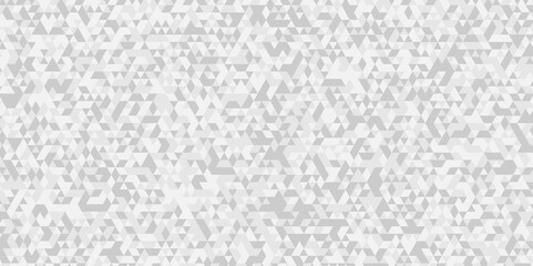 Seamless geometric pattern square shapes low polygon backdrop background. Abstract geometric wall tile and metal cube background triangle wallpaper. Gray and white polygonal background.