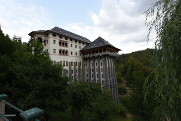 Fototapeta premium castle on the hill