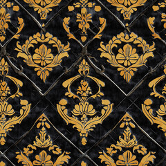 The seamless pattern with ornament