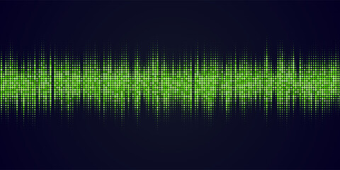 An abstract graphic element for design. The illustration consists of round particles.