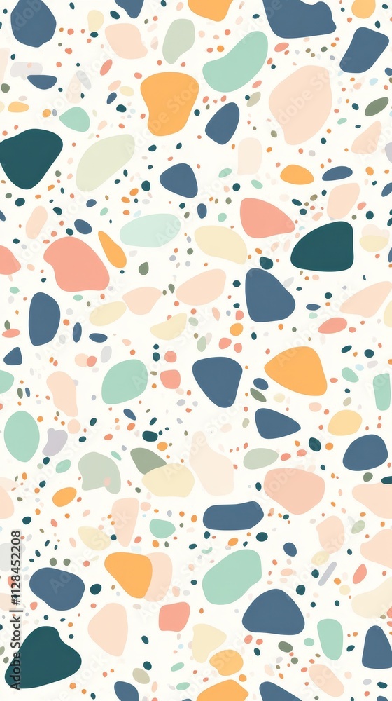 Poster colorful abstract pattern design