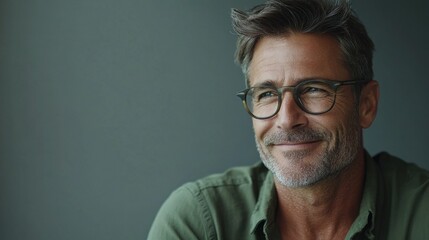 Confident Businessman in Modern Business Ad