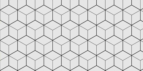 Fototapeta premium Abstract diamond style minimal blank cubic. Geometric pattern illustration mosaic, square and triangle wallpaper.