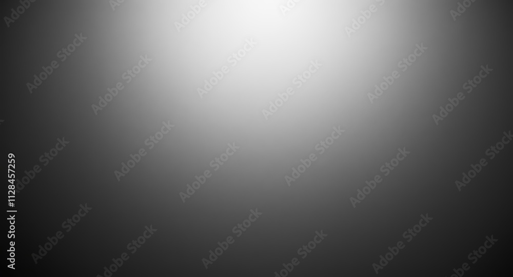 Poster soft focus light gradient: a subtle and smooth gradient transition from black to white with a soft, 