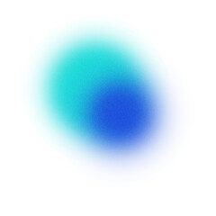 Blue grainy gradient dots
