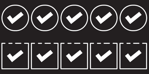 check mark icon vector .symbol, sign, yes, right