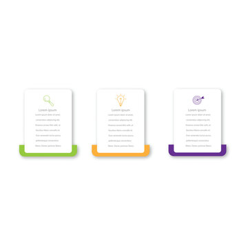 Startup project boosting research rectangular choice infographic chart design template. Business success infochart with icons. Instructional graphics with 3