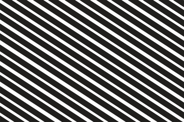 Classic White on Black Diagonal Stripes Creating Striking Visual Appeal