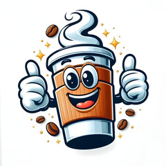 illustration of a cup of coffee