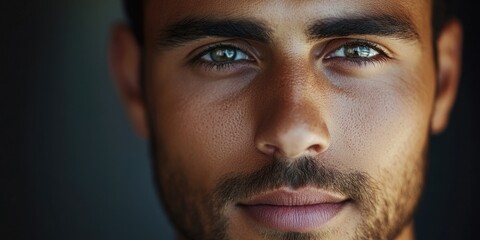 Obraz premium Confident Athlete in Studio