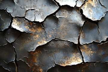 Fototapeta premium Scratched Metal Background