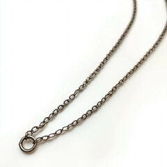 Silver Chain Isolated