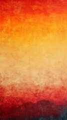 Vibrant Sunset Landscape Painting