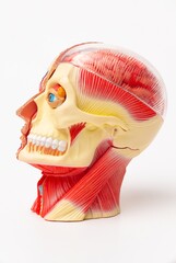 Human head anatomy model for education