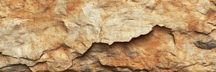 Fototapeta premium A detailed close up view of a rock wall that features many rocks