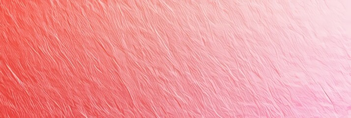 Fototapeta premium Red Foil Gradient with Blurred, Rough Texture and Pastel Pink Shimmer - Realistic Photography