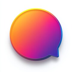 Colorful Gradient Shape Graphic Design