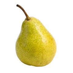 A pear isolated in a transparent background